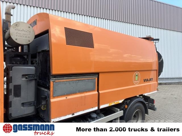 MAN TGL 12.220 4X2 BL, EEV, Kehrmaschine FAUN Viajet 5 Spazzatrici