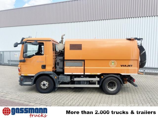 MAN TGL 12.220 4X2 BL, EEV, Kehrmaschine FAUN Viajet 5 Spazzatrici