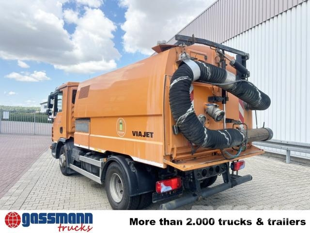 MAN TGL 12.220 4X2 BL, EEV, Kehrmaschine FAUN Viajet 5 Spazzatrici
