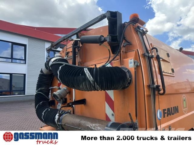 MAN TGL 12.220 4X2 BL, EEV, Kehrmaschine FAUN Viajet 5 Spazzatrici