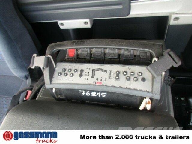 MAN TGL 12.240BL 4x2, mit Kran Hiab 088 mit Funk Φορτηγά Kαρότσα με ανοιγόμενα πλαϊνά