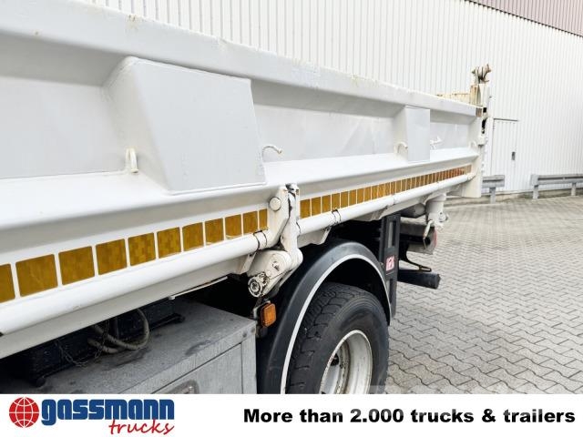 MAN TGL 12.250/340 4X2 BB, Bordmatik, Kran Hiab 066 Damperli kamyonlar