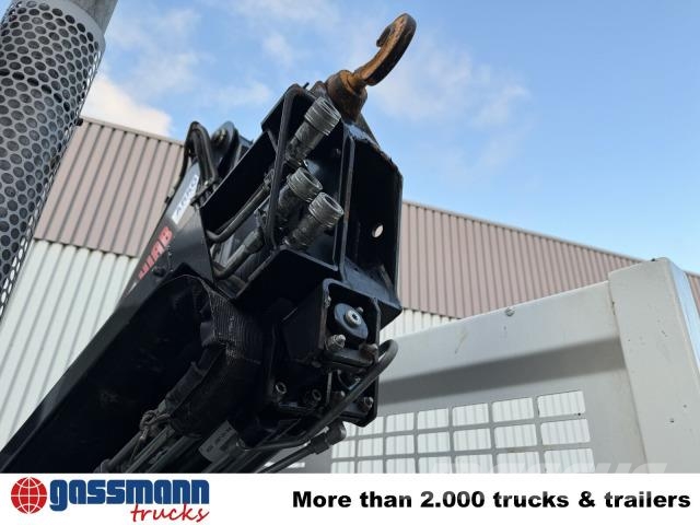 MAN TGL 12.250/340 4X2 BB, Bordmatik, Kran Hiab 066 Damperli kamyonlar
