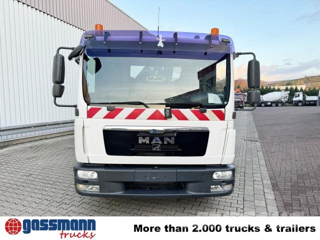 MAN TGL 12.250/340 4X2 BB, Bordmatik, Kran Hiab 066 Damperli kamyonlar
