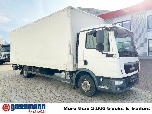 MAN TGL 12.250/340 4X2 BL mit Dhollandia LBW, 42 cbm Kofferaufbau