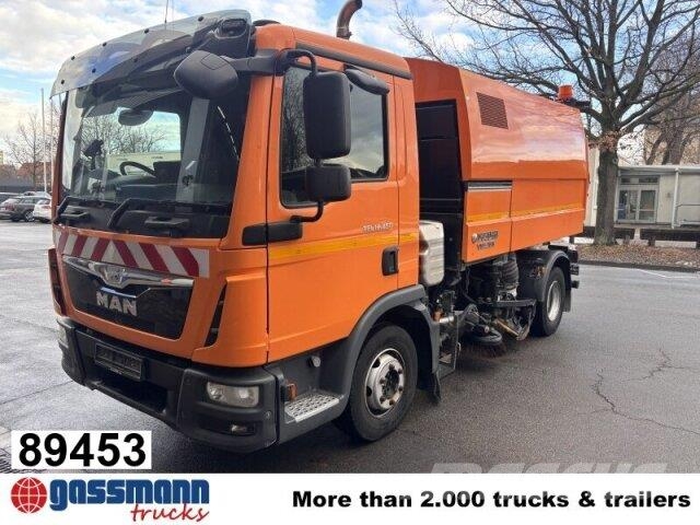 MAN TGL 12.250 4X2 BL, Kehrmaschine FAUN Viajet 5 R/L كناسات