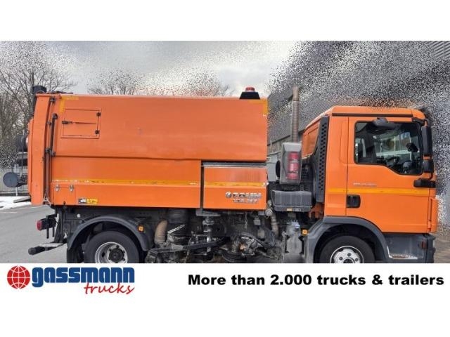 MAN TGL 12.250 4X2 BL, Kehrmaschine FAUN Viajet 5 R/L كناسات