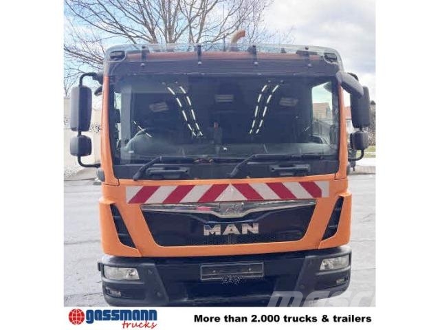 MAN TGL 12.250 4X2 BL, Kehrmaschine FAUN Viajet 5 R/L كناسات