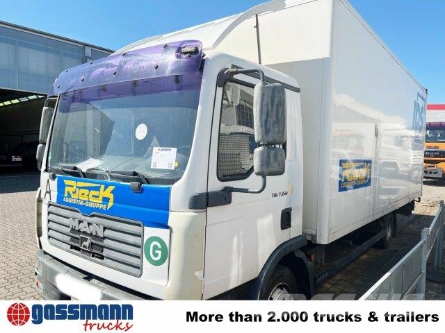 MAN TGL 7.150 4X2 BL mit MBB LBW Camiones caja cerrada