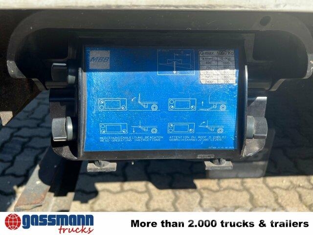 MAN TGL 7.150 4X2 BL mit MBB LBW Camiones caja cerrada