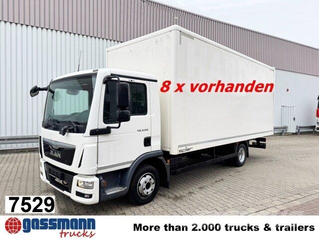 MAN TGL 8.150/180 4x2 BL, Möbelkoffer mit Rolltor 탑차 트럭
