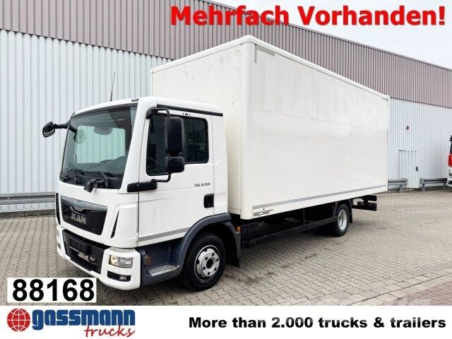 MAN TGL 8.150 4x2 BL, Möbelkoffer mit Rolltor Camiones caja cerrada