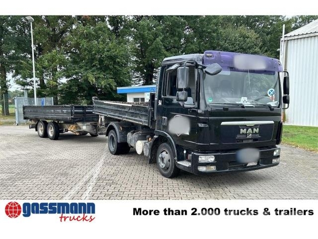 MAN TGL 8.180 4X2 BL, 2x AHK Kiper tovornjaki