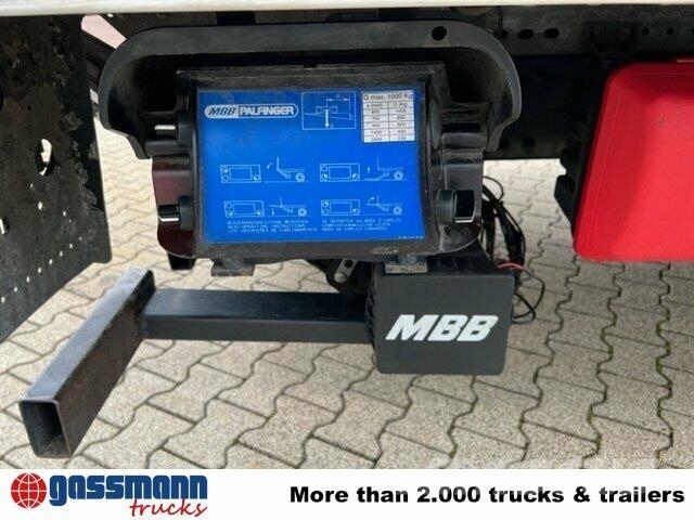 MAN TGL 8.180 4x2 BL mit MBB LBW 탑차 트럭