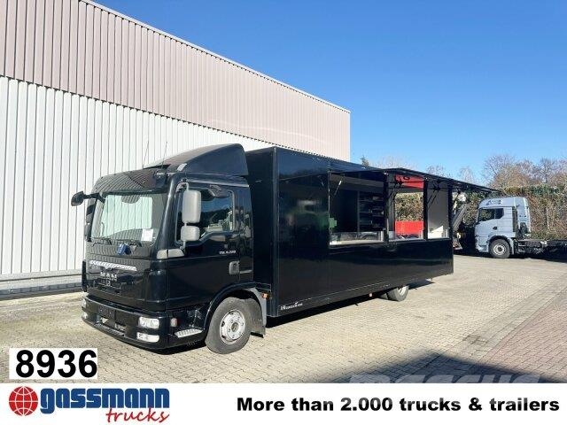 MAN TGL 8.220 4x2 BL, Verkaufsaufbau, NUR 15.800KM! 탑차 트럭