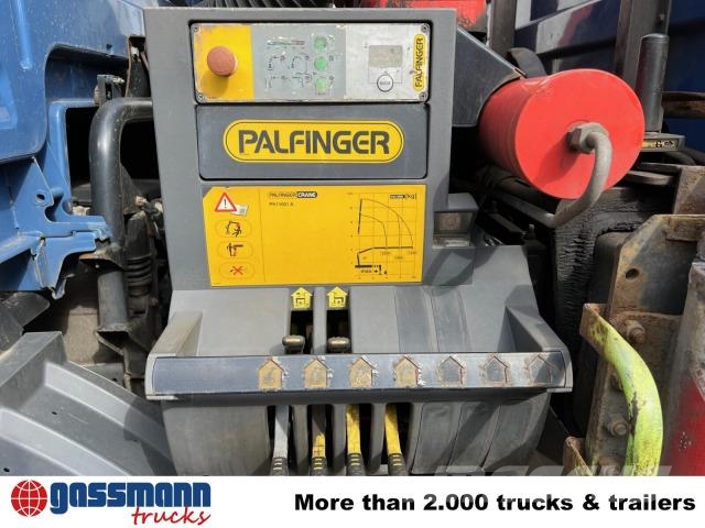 MAN TGM 15.250/340 4X2 BL mit Kran Palfinger PK 11001 플랫베드/드롭사이드 트럭