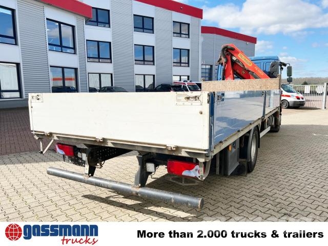 MAN TGM 15.250/340 4X2 BL mit Kran Palfinger PK 11001 플랫베드/드롭사이드 트럭