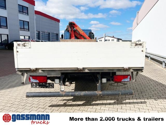 MAN TGM 15.250/340 4X2 BL mit Kran Palfinger PK 11001 플랫베드/드롭사이드 트럭