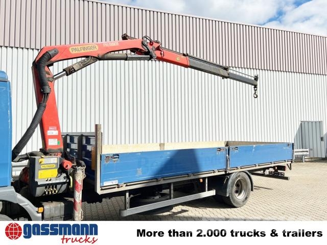 MAN TGM 15.250/340 4X2 BL mit Kran Palfinger PK 11001 플랫베드/드롭사이드 트럭