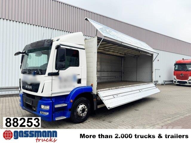 MAN TGM 15.250 4x2 LL, Getränkekoffer, Navi Camiones caja cerrada