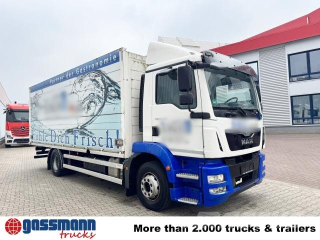 MAN TGM 15.250 4x2 LL, Getränkekoffer, Navi Camiones caja cerrada
