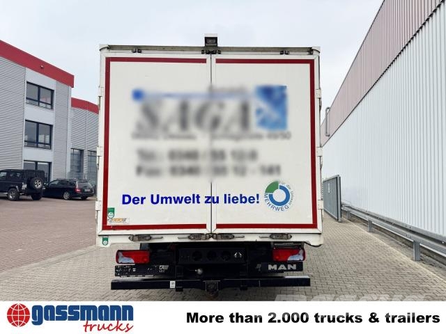 MAN TGM 15.250 4x2 LL, Getränkekoffer, Navi Camiones caja cerrada
