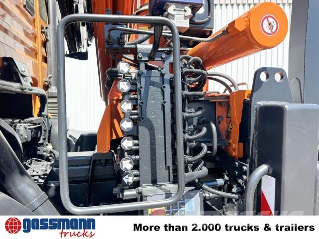 MAN TGM 15.250 4x4 BL, Kran Atlas TLC 75.2-A4L, Funk Hook lift trucks