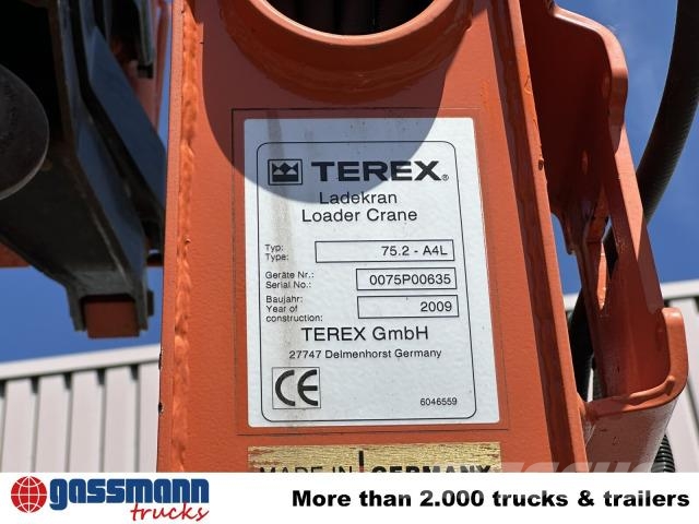 MAN TGM 15.250 4x4 BL, Kran Atlas TLC 75.2-A4L, Funk Hook lift trucks