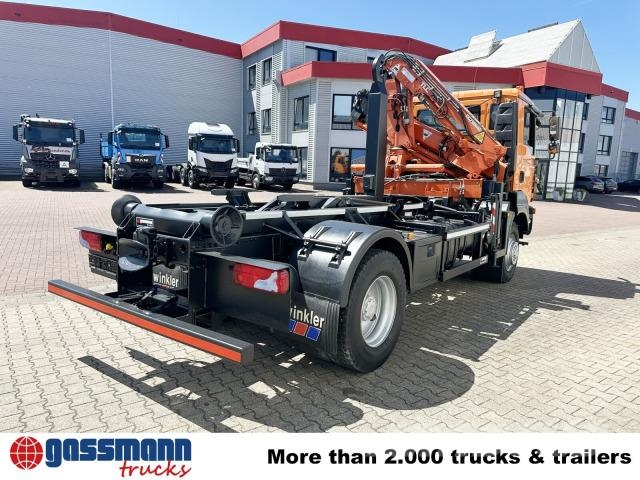 MAN TGM 15.250 4x4 BL, Kran Atlas TLC 75.2-A4L, Funk Hook lift trucks