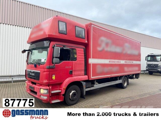 MAN TGM 15.290 4x2 LL, Topsleeper, LBW MBB, Camiones caja cerrada