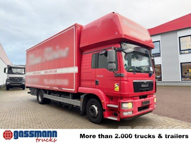 MAN TGM 15.290 4x2 LL, Topsleeper, LBW MBB, Camiones caja cerrada