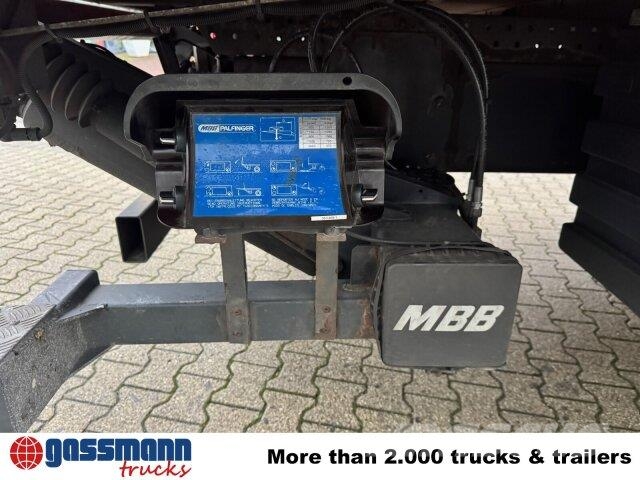 MAN TGM 15.290 4x2 LL, Topsleeper, LBW MBB, Camiones caja cerrada