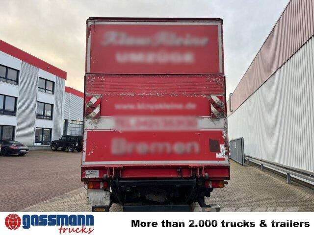 MAN TGM 15.290 4x2 LL, Topsleeper, LBW MBB, Camiones caja cerrada