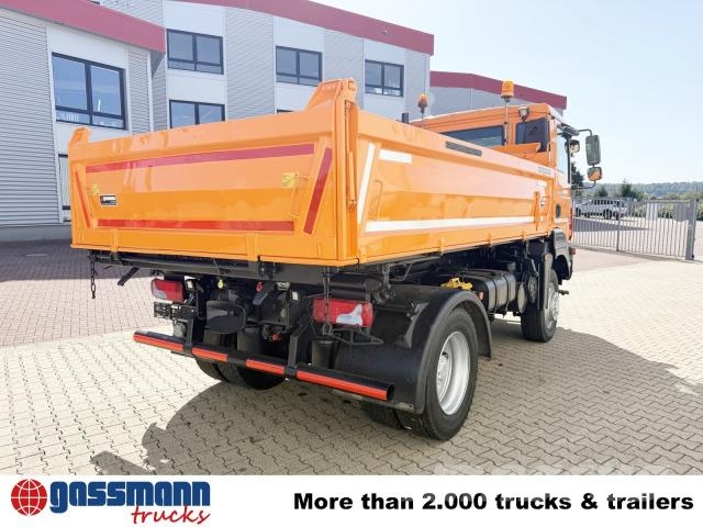 MAN TGM 15.290 4X4 BL, Winterdienstausstattung Camion ribaltabili