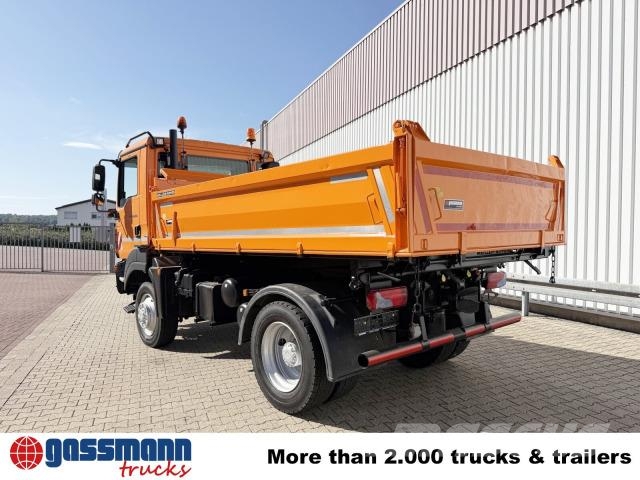 MAN TGM 15.290 4X4 BL, Winterdienstausstattung Camion ribaltabili