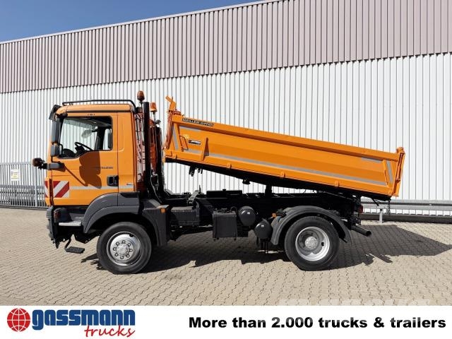 MAN TGM 15.290 4X4 BL, Winterdienstausstattung Camion ribaltabili