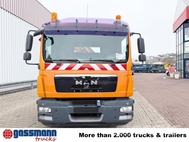 MAN TGM 16.250 4x2 BL, Kran Atlas AK 65.2-A2L, 훅 리프트 트럭
