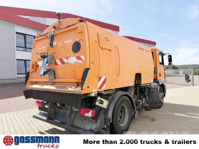 MAN TGM 18.240 4x2 BL, Kehrmaschine Bucher CityFant Zametací stroje