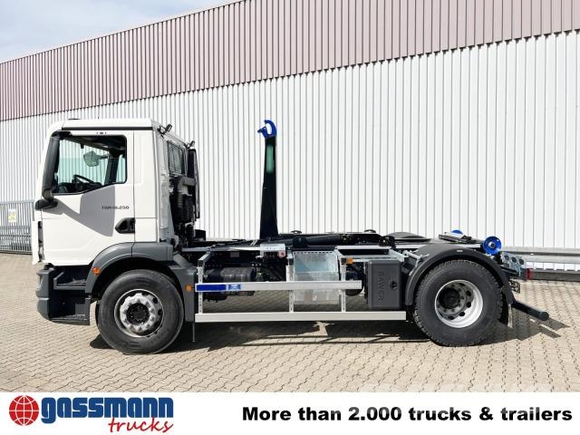 MAN TGM 18.250/340 4x2 BL CH, Funk, 2x VORHANDEN 훅 리프트 트럭