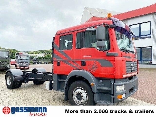 MAN TGM 18.280 4x2 BL Doka Φορτηγά Σασί