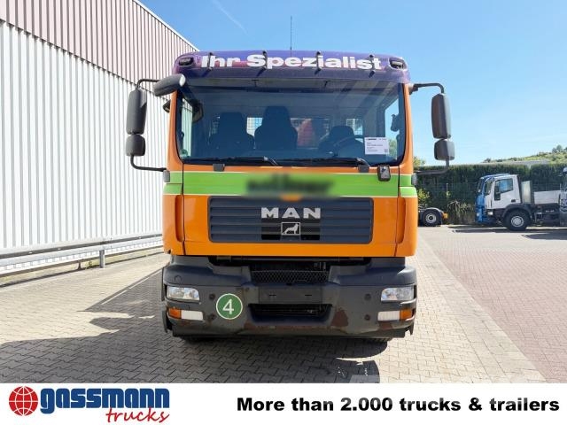 MAN TGM 18.280 4X2 BL, Kran Palfinger PK 10.501D, Camiones bañeras basculantes o volquetes