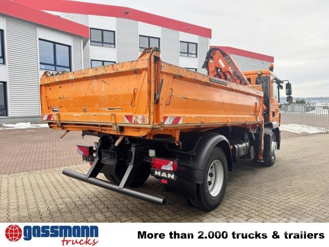 MAN TGM 18.290 4X2 BB mit Kran Atlas AK 92.2-A2, Funk Kipper