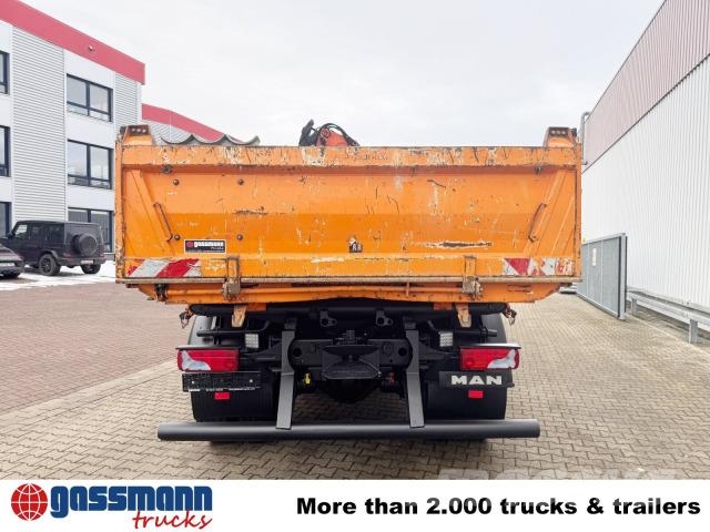 MAN TGM 18.290 4X2 BB mit Kran Atlas AK 92.2-A2, Funk Kipper