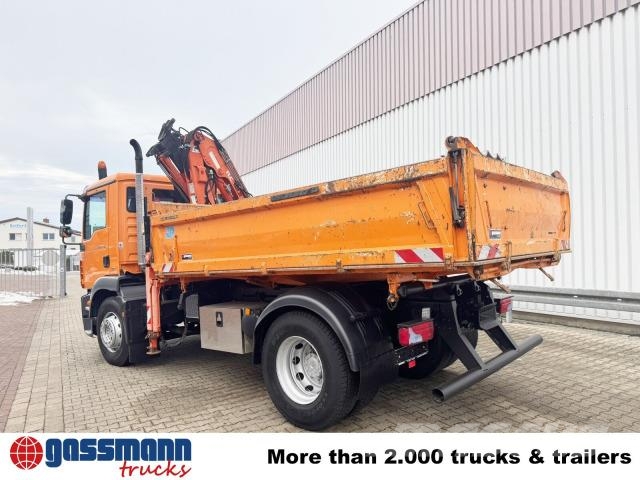 MAN TGM 18.290 4X2 BB mit Kran Atlas AK 92.2-A2, Funk Kipper