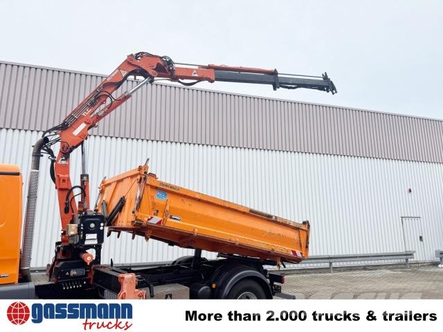 MAN TGM 18.290 4X2 BB mit Kran Atlas AK 92.2-A2, Funk Kipper