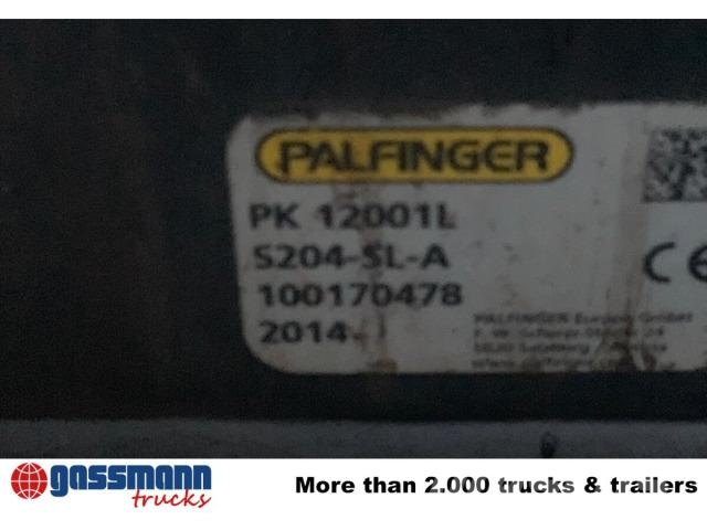 MAN TGM 18.290 4x2 BL, Heckkran Palfinger PK12001L, 플랫베드/드롭사이드 트럭