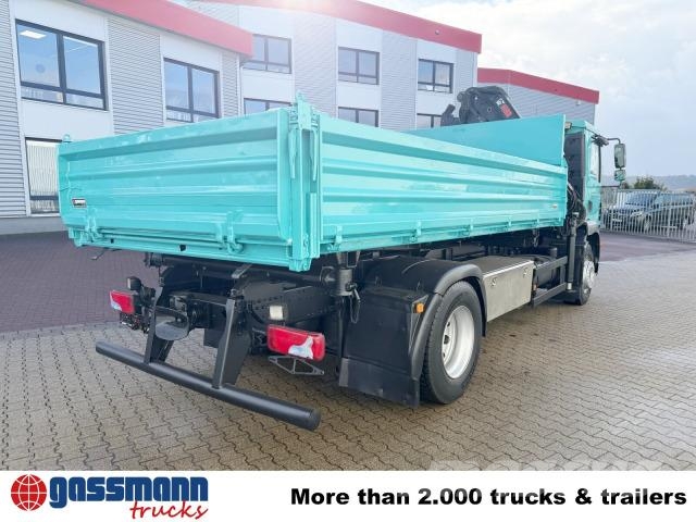 MAN TGM 18.290 4x2 LL, EEV, Kran Hiab XS 111 ES-3 Tipper trucks