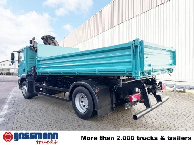 MAN TGM 18.290 4x2 LL, EEV, Kran Hiab XS 111 ES-3 Tipper trucks