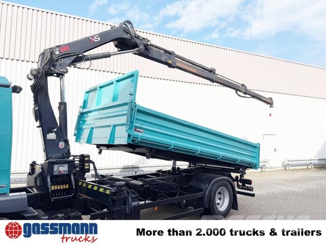 MAN TGM 18.290 4x2 LL, EEV, Kran Hiab XS 111 ES-3 Tipper trucks