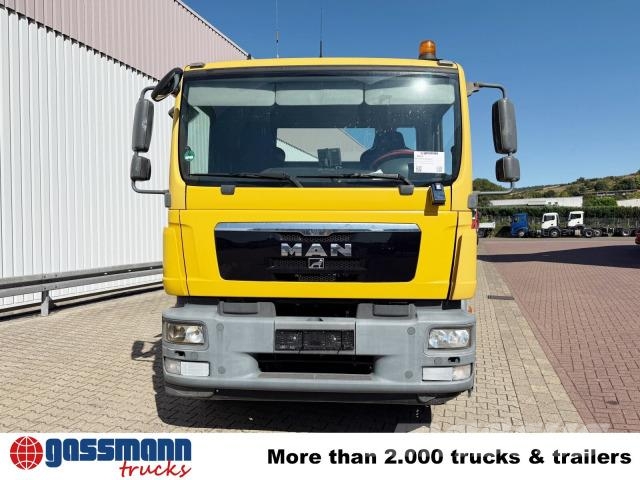 MAN TGM 18.290 4x2 LL, Hydr. Hubrahmen Camiones portacontenedores